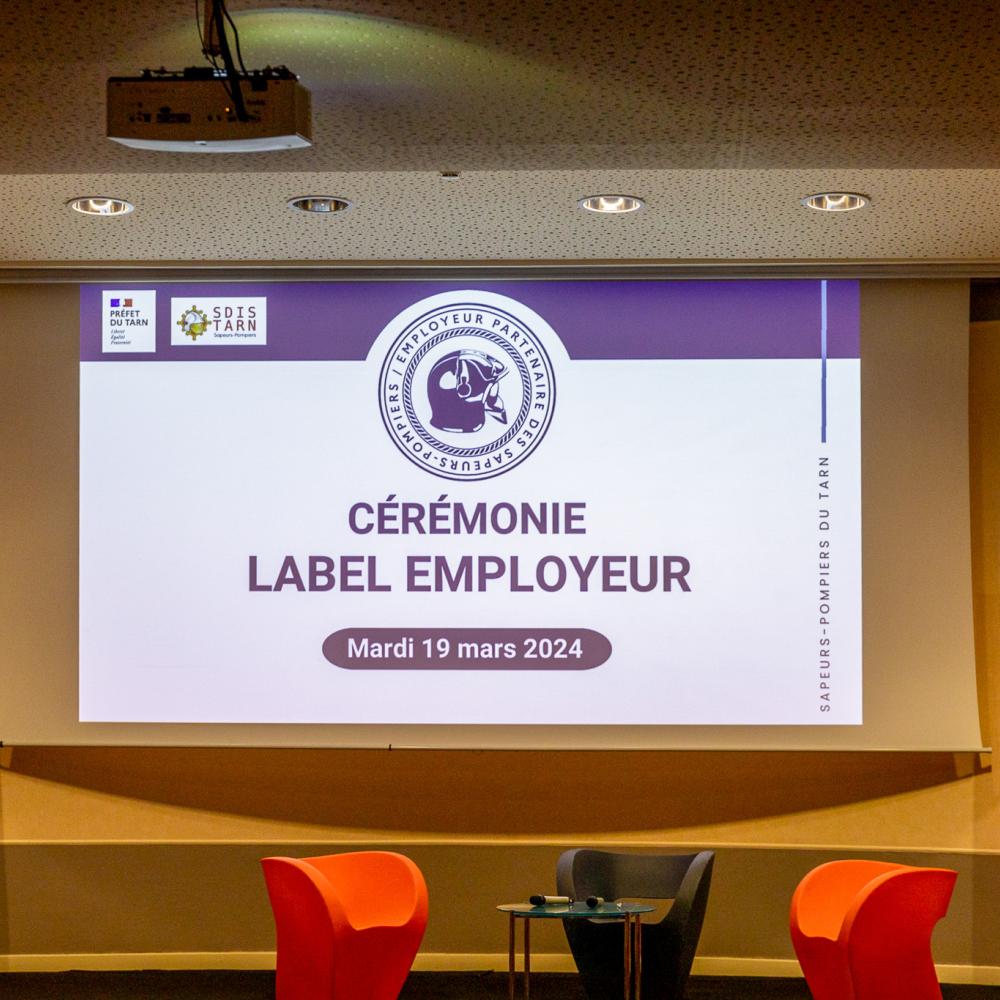 cérémonie en l'honneur des employeurs de SPV