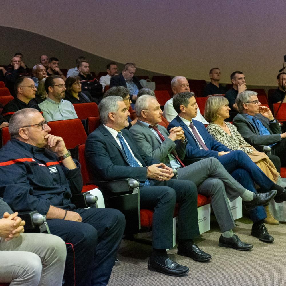 cérémonie en l'honneur des employeurs de SPV