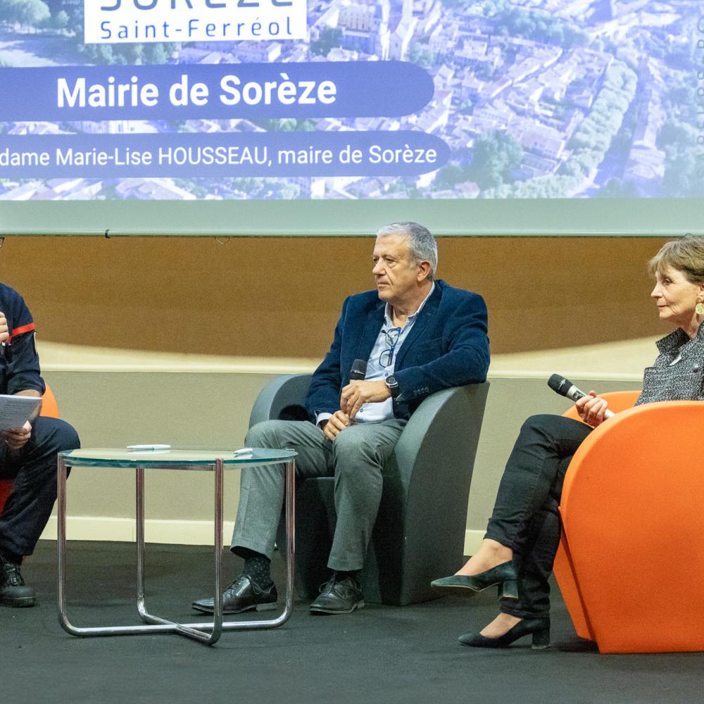 cérémonie en l'honneur des employeurs de SPV