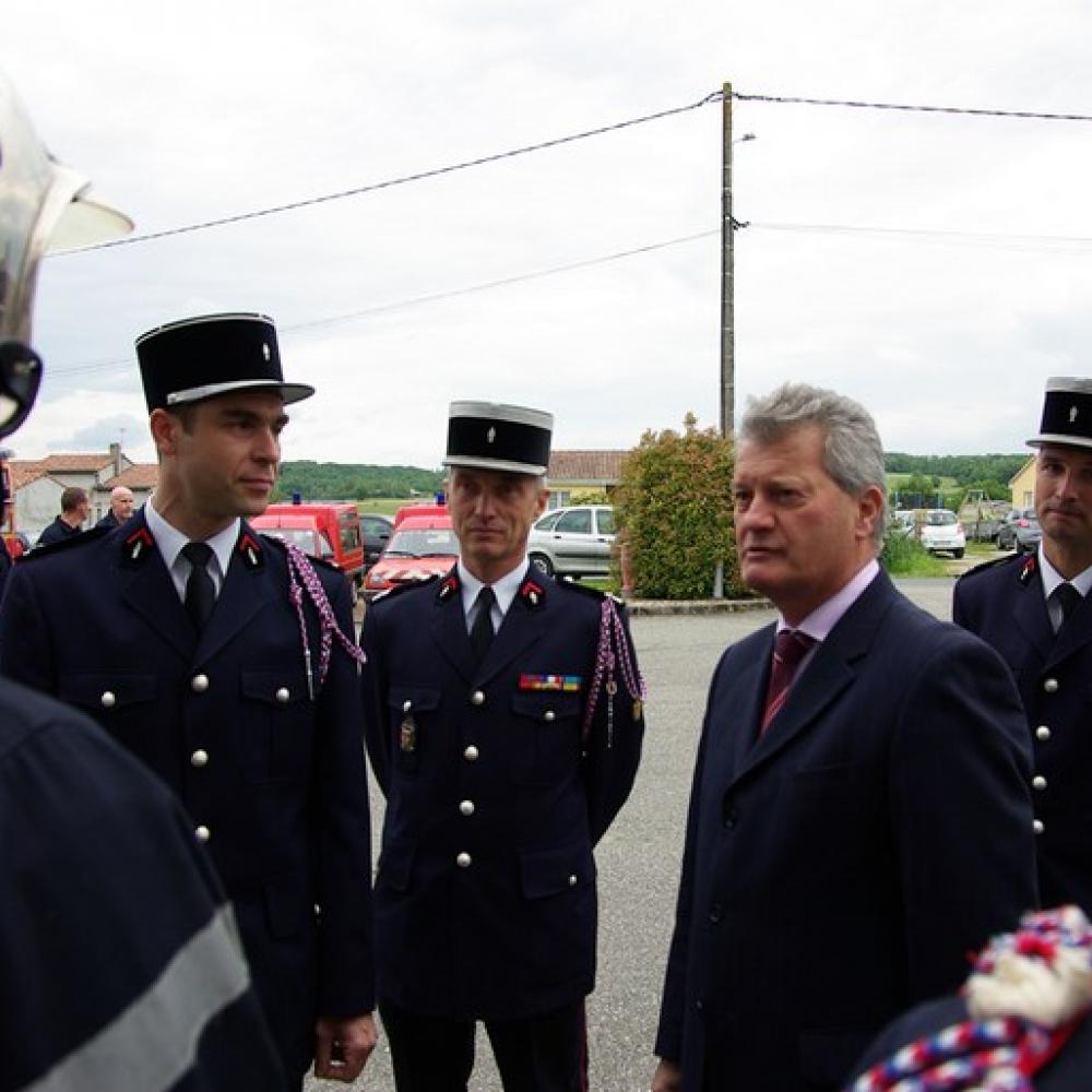 Inauguration à Saint-Paul-Cap-de-Joux 