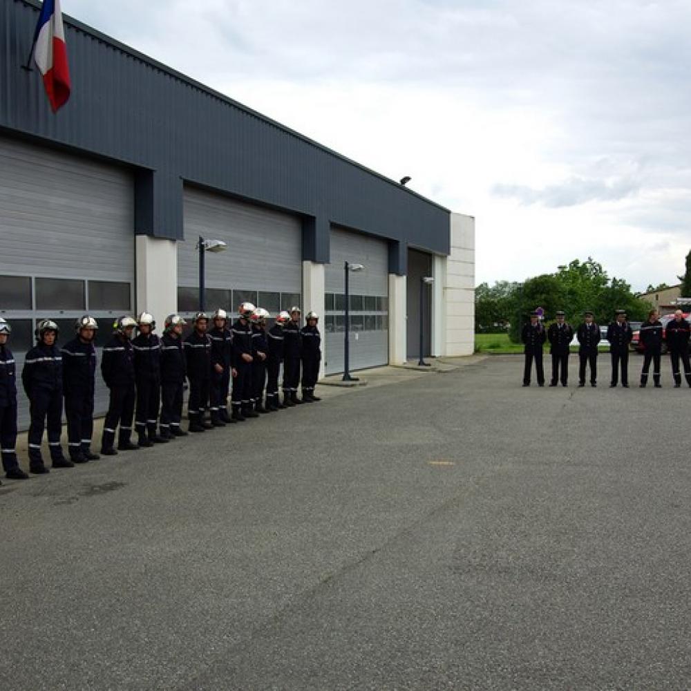 Inauguration à Saint-Paul-Cap-de-Joux 