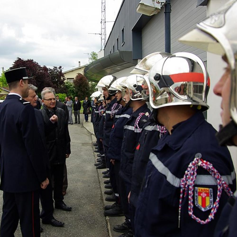 Inauguration à Saint-Paul-Cap-de-Joux 