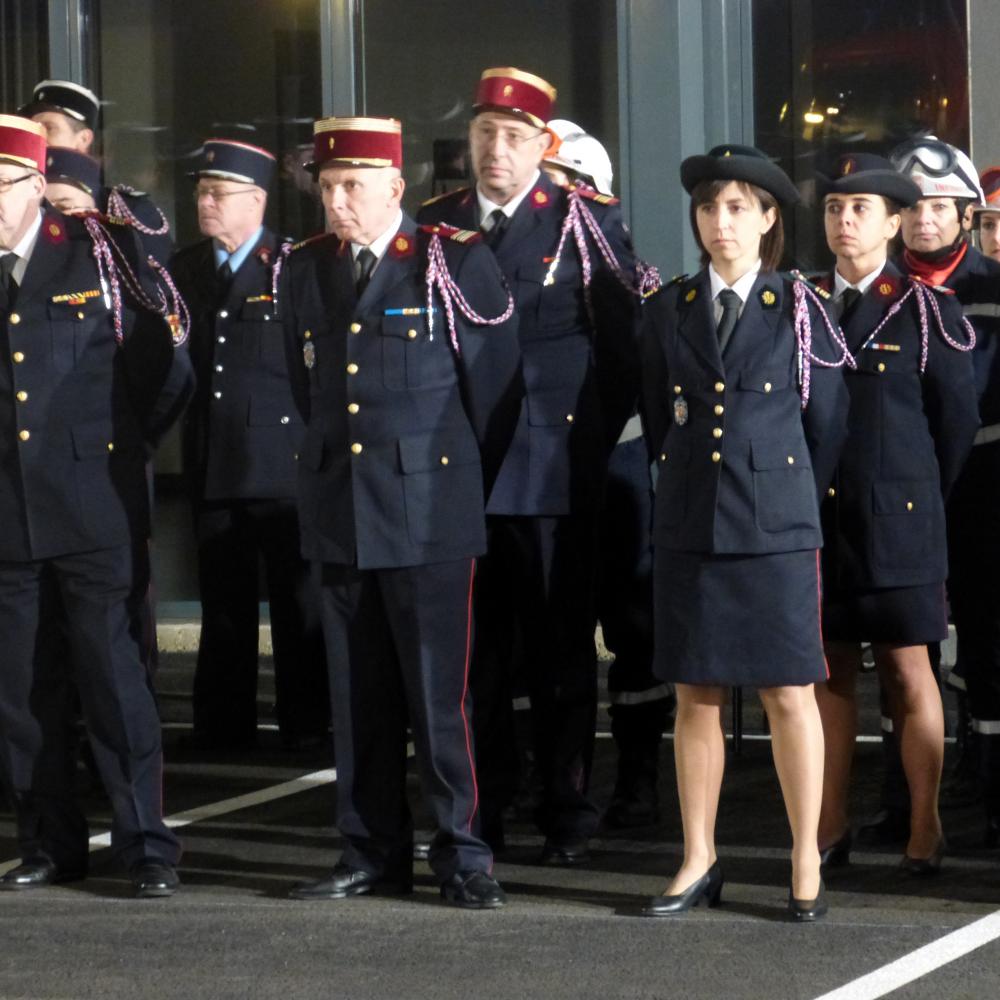 Sainte-Barbe départementale et inauguration de l&#039;Etat-major