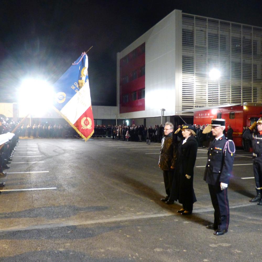 Sainte-Barbe départementale et inauguration de l&#039;Etat-major