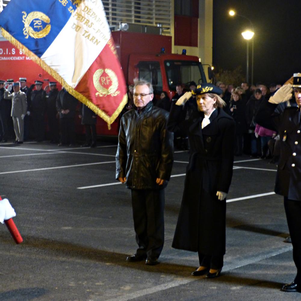 Sainte-Barbe départementale et inauguration de l&#039;Etat-major