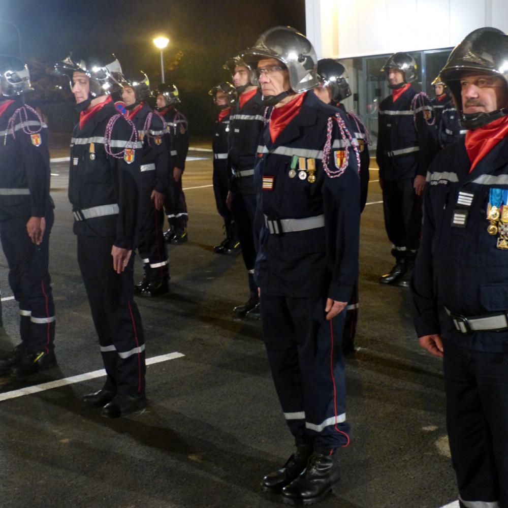 Sainte-Barbe départementale et inauguration de l&#039;Etat-major