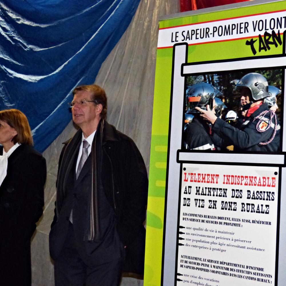 Sainte-Barbe départementale et inauguration de l&#039;Etat-major