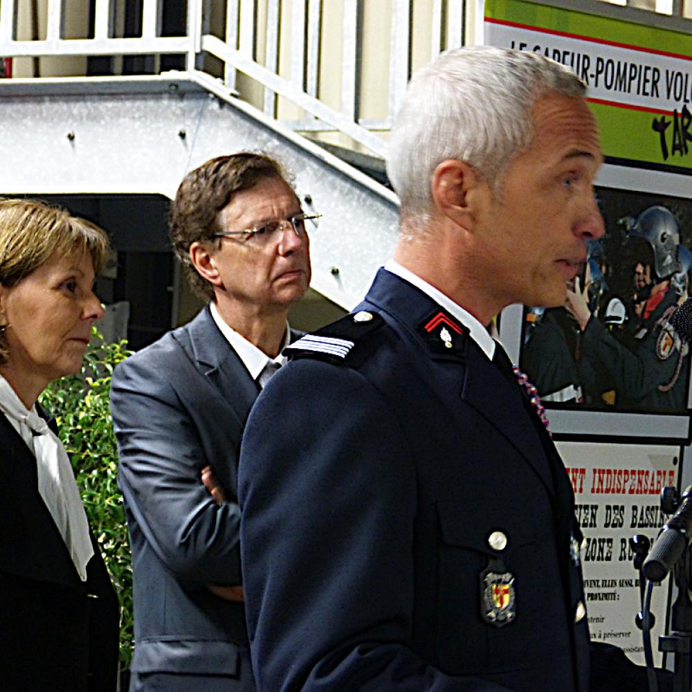 Sainte-Barbe départementale et inauguration de l&#039;Etat-major