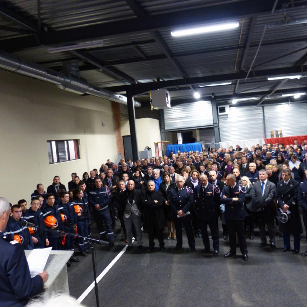 Sainte-Barbe départementale et inauguration de l&#039;Etat-major