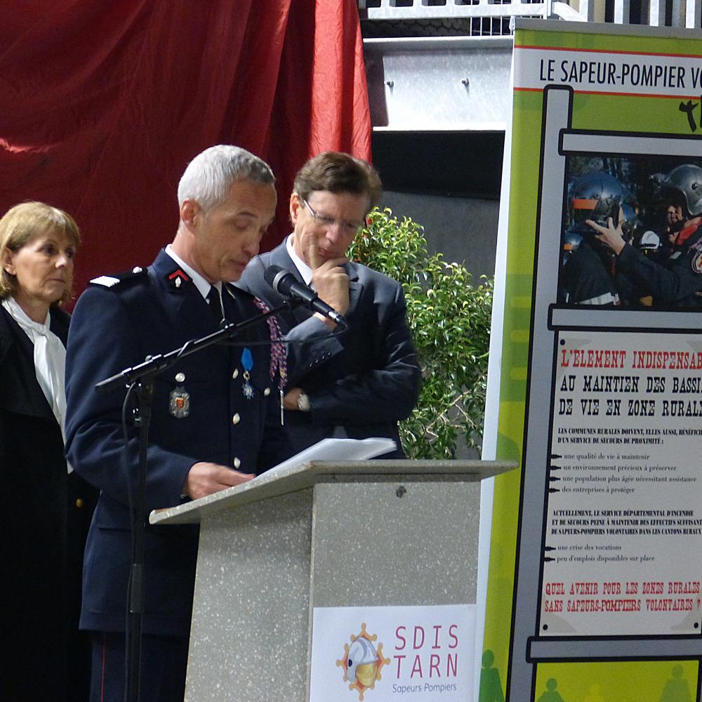 Sainte-Barbe départementale et inauguration de l&#039;Etat-major