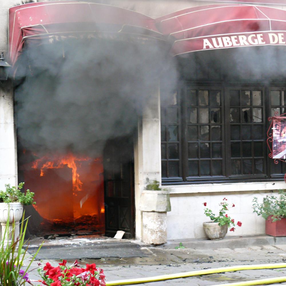 Incendie d&#039;une auberge à Cordes-sur-Ciel