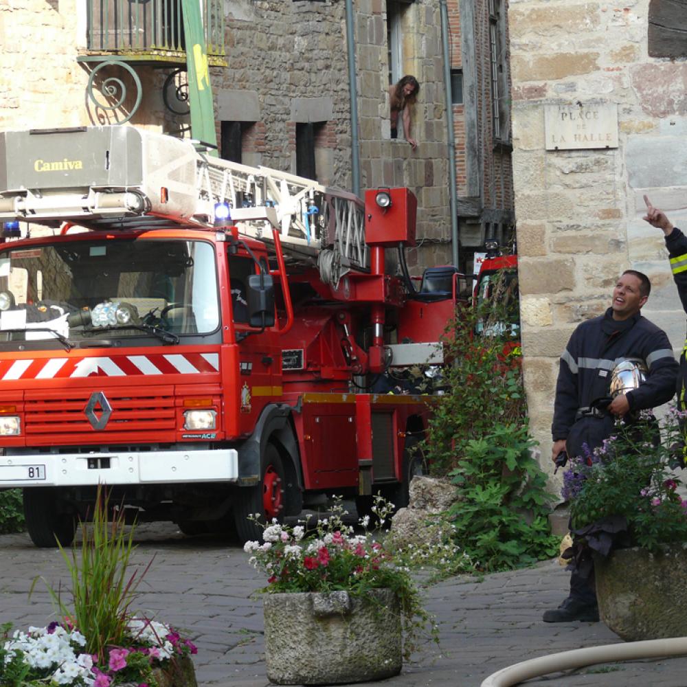 Incendie d&#039;une auberge à Cordes-sur-Ciel