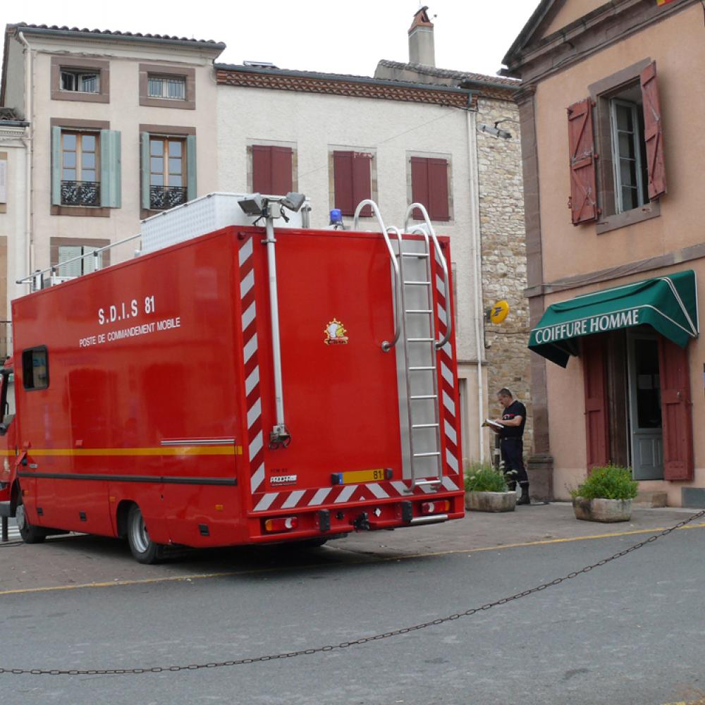 Incendie d&#039;une auberge à Cordes-sur-Ciel