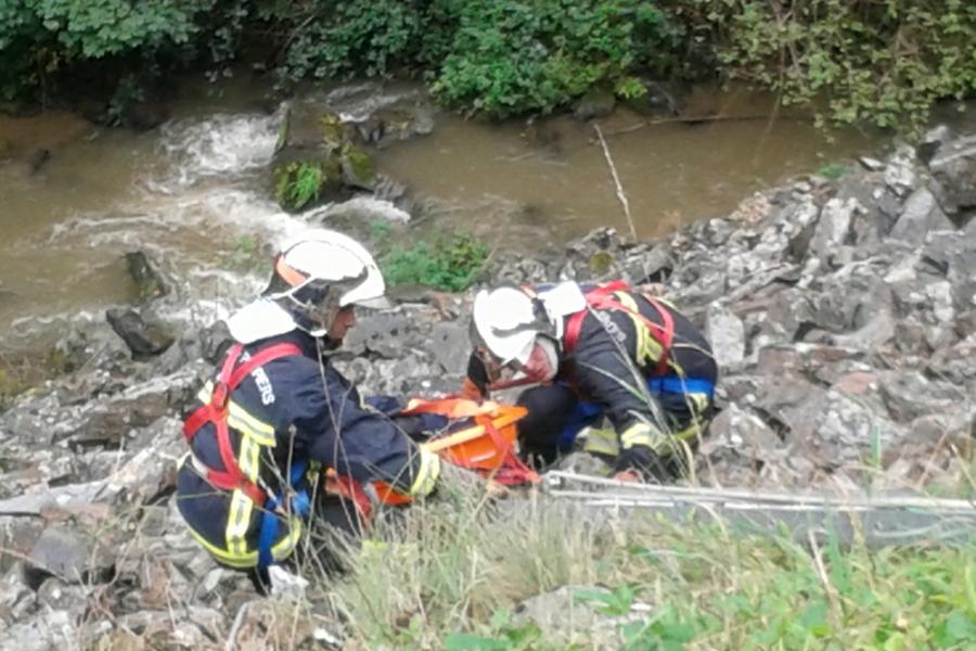 La formation des nouveaux sapeurs-pompiers professionnels continue