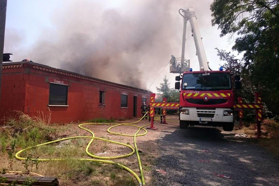 Feu d&#039;habitation sur la commune d&#039;Albi