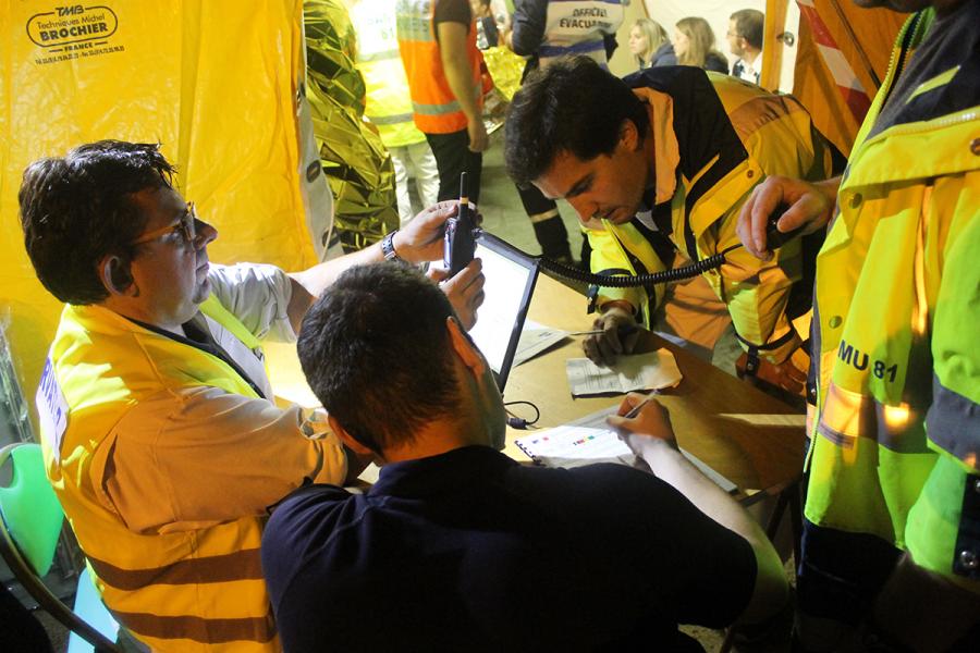 Manoeuvre NOmbreuses VIctimes à Albi