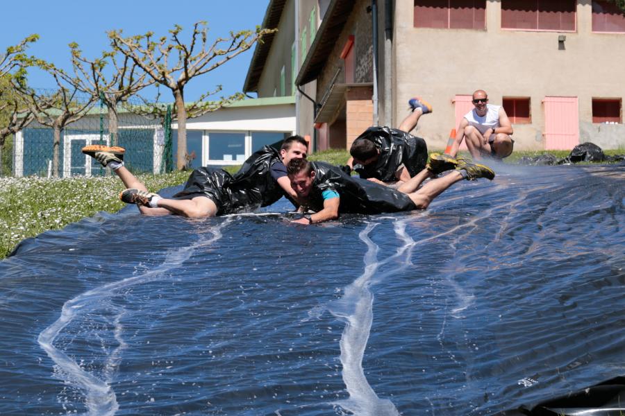 Parcours sportif des sapeurs-pompiers et SDISatlhon 2017