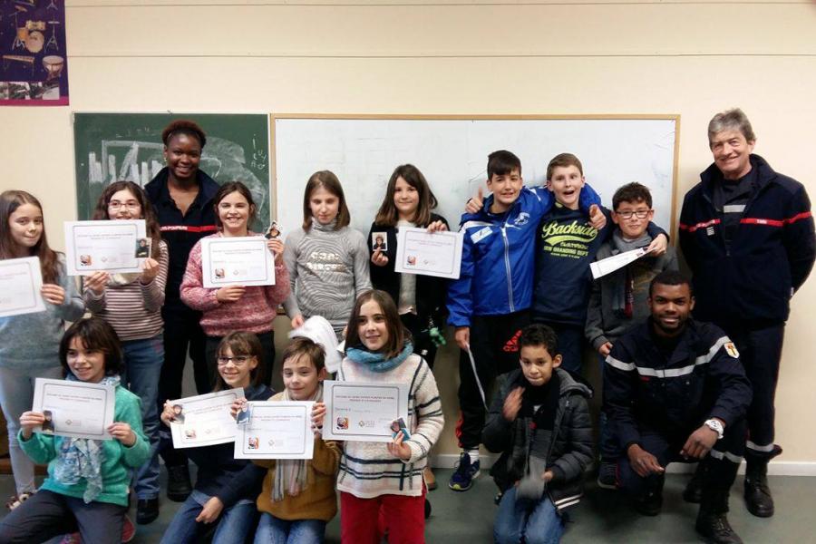L&#039;apprentissage aux gestes qui sauvent des écoliers du Tarn