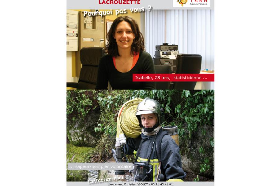 Les sapeurs-pompiers de Lacrouzette recrutent