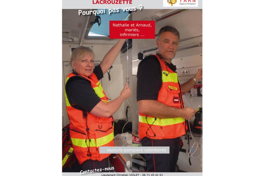 Les sapeurs-pompiers de Lacrouzette recrutent