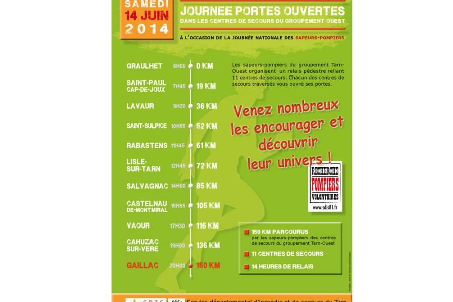 Samedi 14 juin : relais cohésion du groupement Tarn ouest 