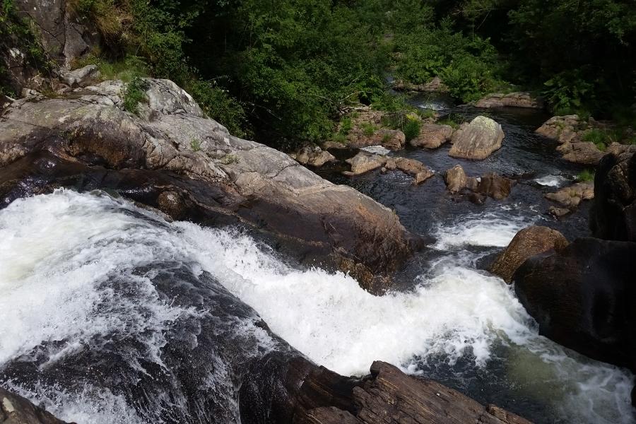 Visite de reconnaissance dans les gorges du Banquet