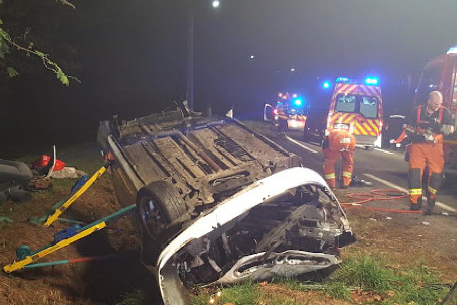 Accident de la circulation sur la commune de Carmaux.