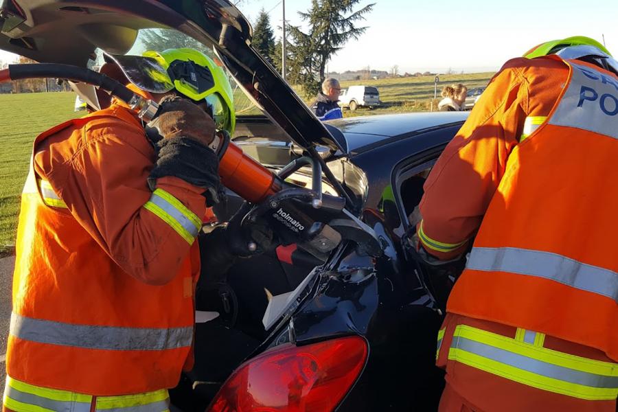 Accident de la route commune d&#039;Andouque