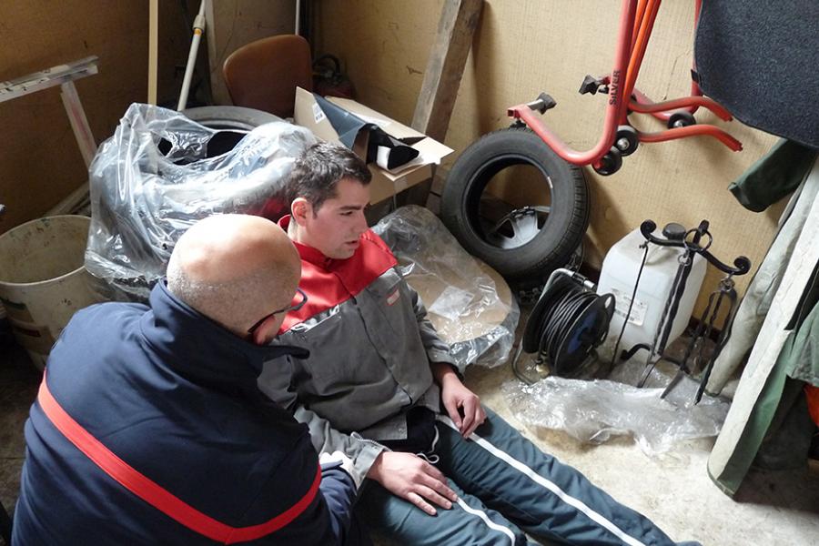 Le centre de secours de Lacaune-les-bains accueille une formation de chef d&#039;agrès une équipe