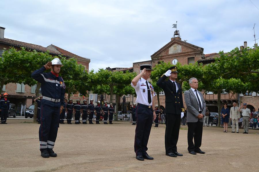La Journée nationale des sapeurs-pompiers célébrée à Lisle-sur-Tarn