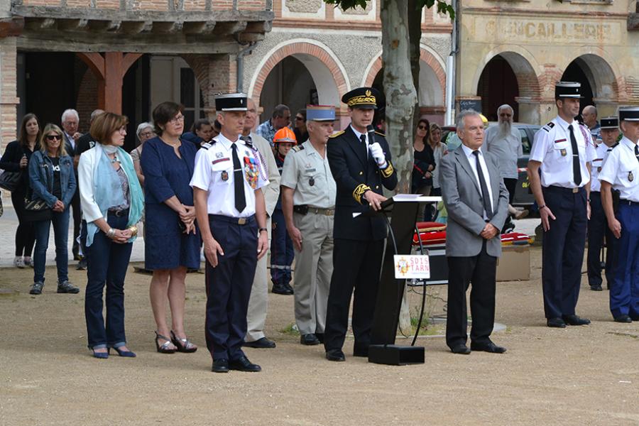 La Journée nationale des sapeurs-pompiers célébrée à Lisle-sur-Tarn