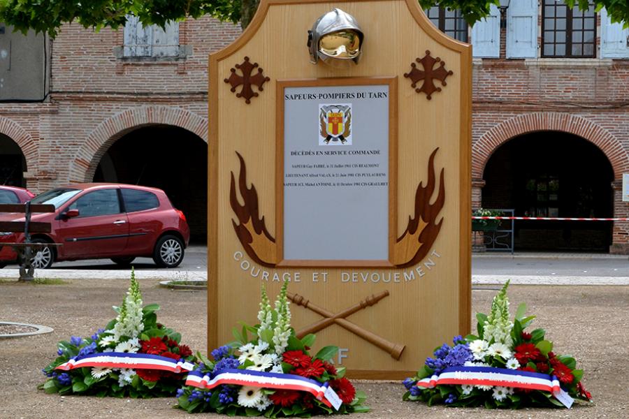 La Journée nationale des sapeurs-pompiers célébrée à Lisle-sur-Tarn
