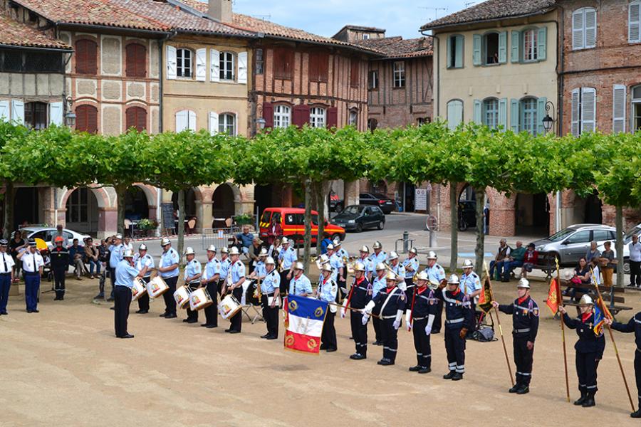 La Journée nationale des sapeurs-pompiers célébrée à Lisle-sur-Tarn