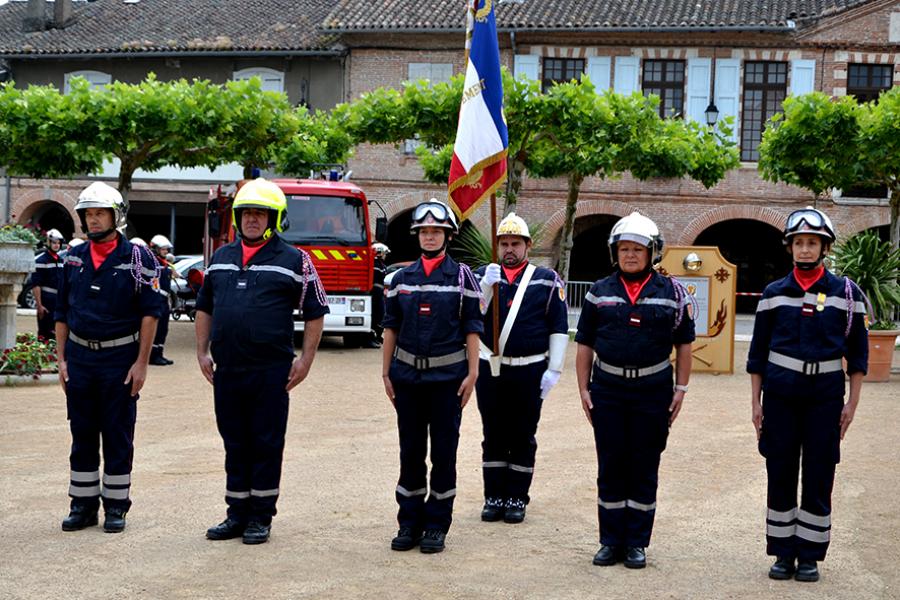 La Journée nationale des sapeurs-pompiers célébrée à Lisle-sur-Tarn