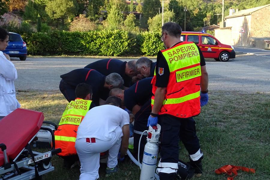 Un randonneur secouru au milieu des bois sur la commune de Marnaves