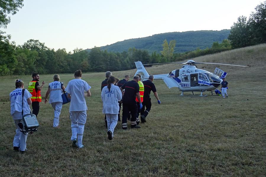 Un randonneur secouru au milieu des bois sur la commune de Marnaves