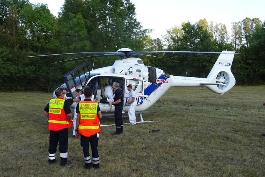 Un randonneur secouru au milieu des bois sur la commune de Marnaves