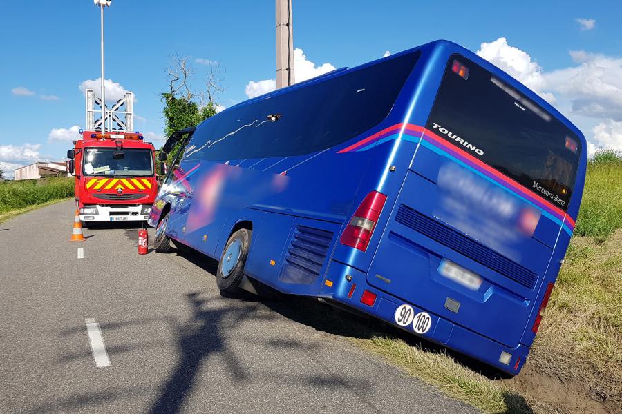 Accident de la circulation à Labastide-de-Lévis