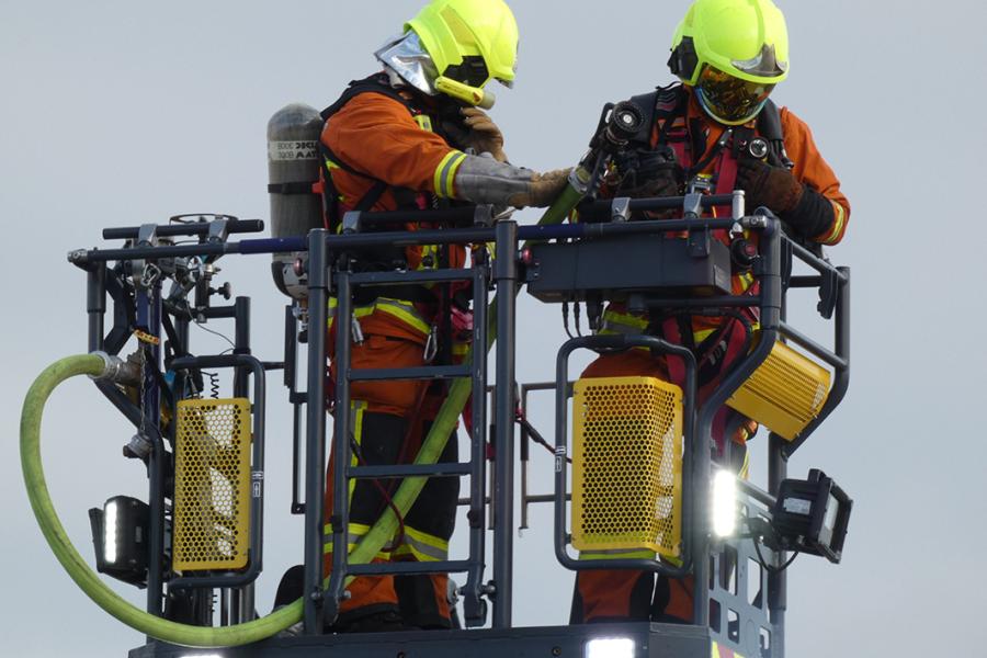 Violent incendie à Cordes-sur-Ciel