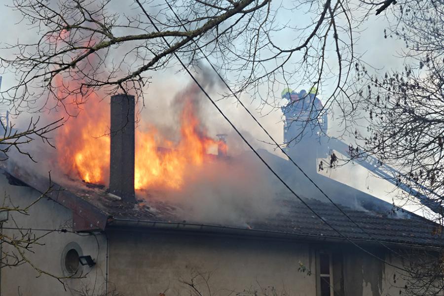 Violent incendie à Cordes-sur-Ciel