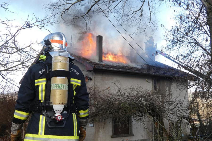 Violent incendie à Cordes-sur-Ciel