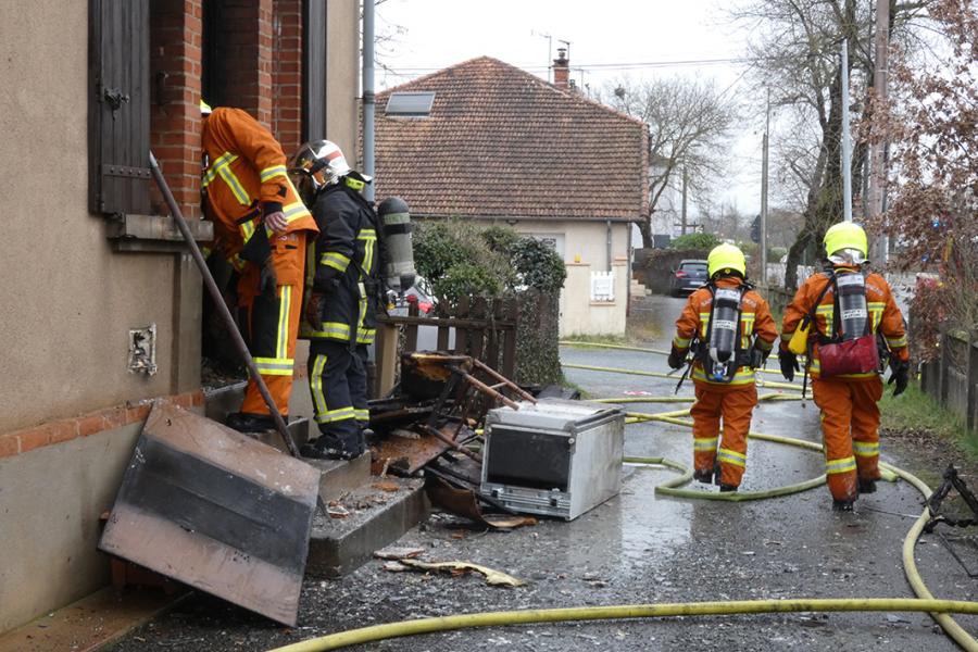 Intervention pour une bouteille de gaz enflammée dans une habitation sur la commune d&#039;Albi