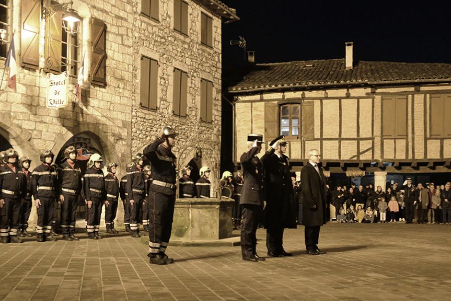 Sainte-Barbe du Groupement Ouest à Castelnau-de-Montmiral