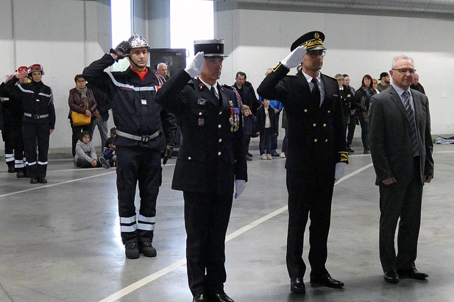 Passation de commandement du CSP Albi
