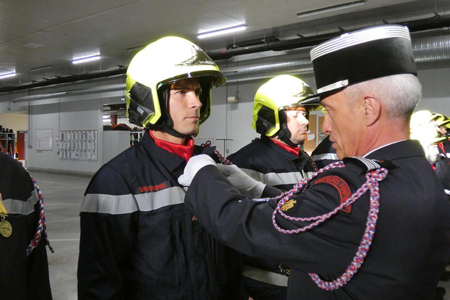 Passation de commandement du CSP Albi