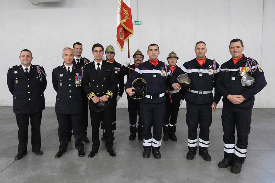 Passation de commandement du CSP Albi