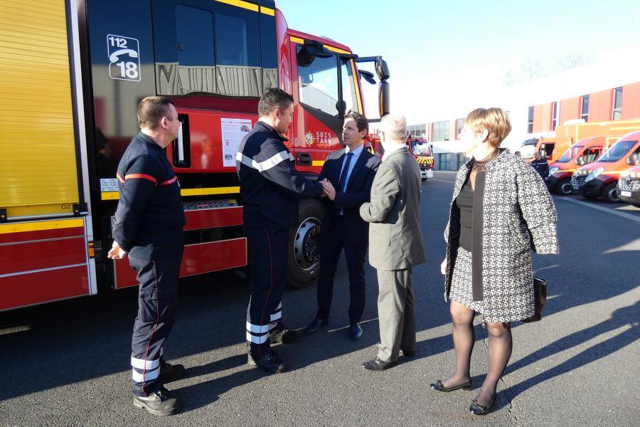 Remise de clés officielle pour 14 nouveaux véhicules 