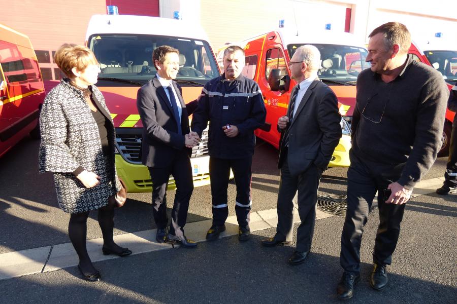 Remise de clés officielle pour 14 nouveaux véhicules 