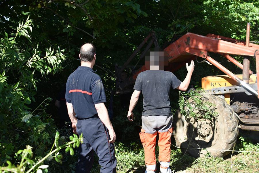 Sauvetage d&#039;animal à Guitalens-l&#039;Albarède