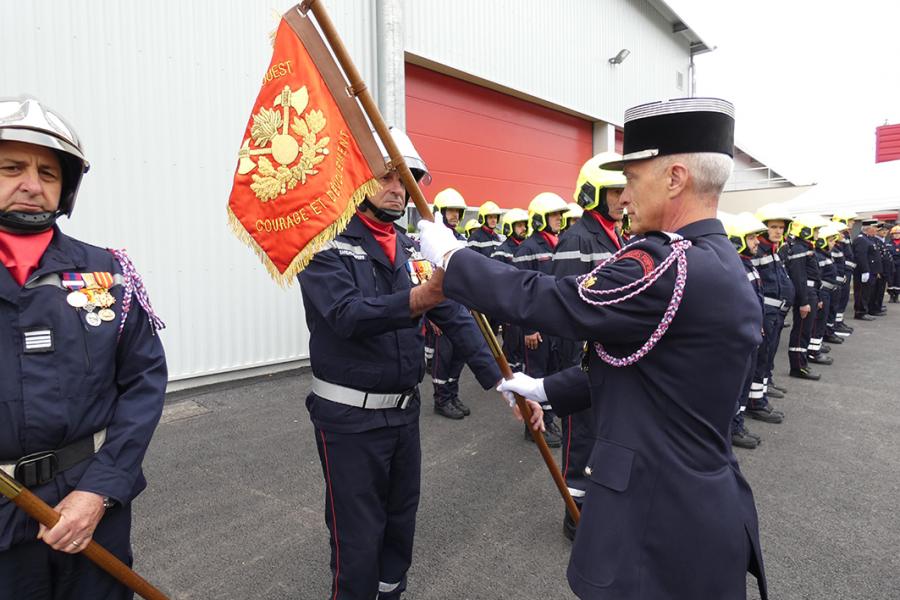 Cérémonie départementale de la Journée nationale des sapeurs-pompiers et inauguration du centre de secours de Carmaux
